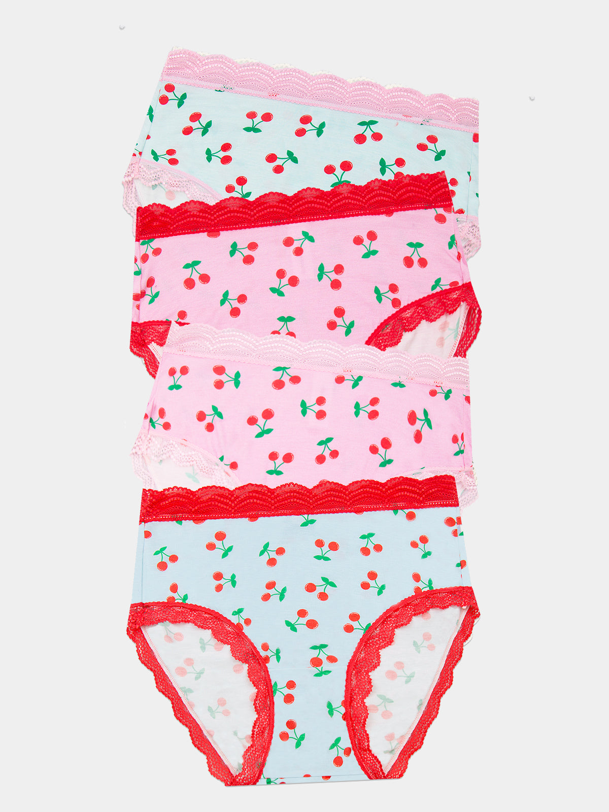 High Rise Knicker Four Pack - Cherryade Charming Garment Enterprises Co