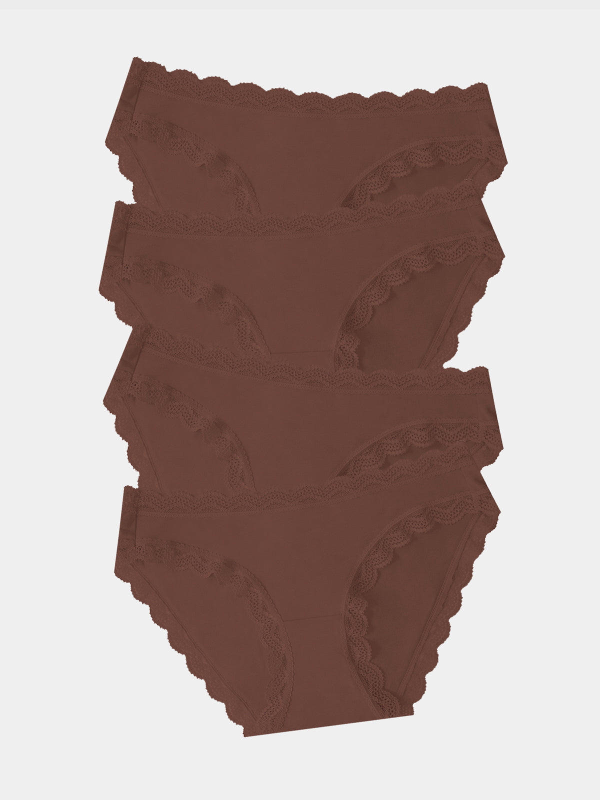 The Original Knicker Four Pack - Cocoa Charming Garment Enterprises Co