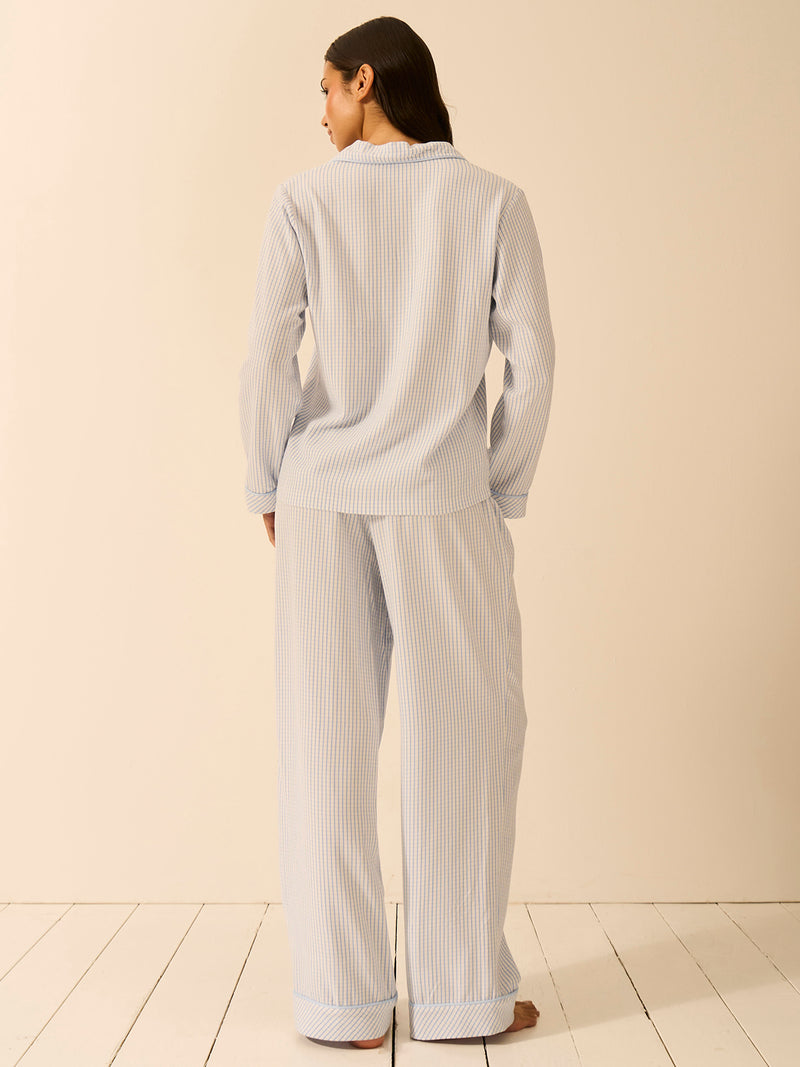 Soft Brushed Woven Pyjama Bottoms - Check Mate