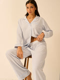 Soft Brushed Woven Pyjama Bottoms - Check Mate