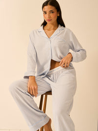 Soft Brushed Woven Pyjama Bottoms - Check Mate
