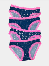 The Original Knicker Four Pack - Cosmic Star Stripe & Stare