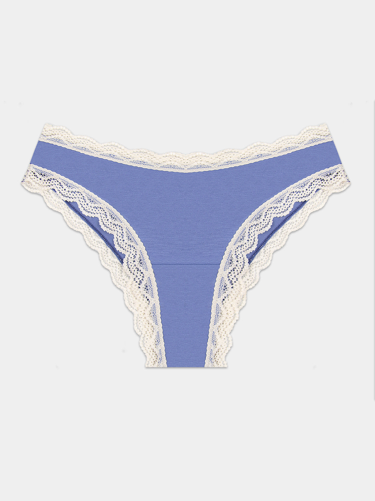 Brazilian Knicker - Denim Blue & Buttercream Wholegood Inter-United Ltd