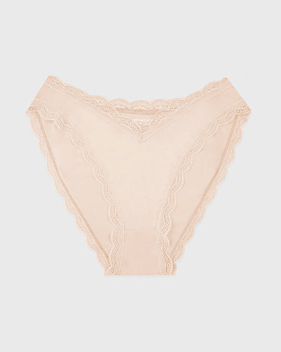 Dipped Tanga Knicker - Sand Stripe & Stare