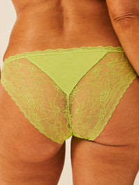 Eco Lace Original Knicker - Green Glow Hop Lun Limited