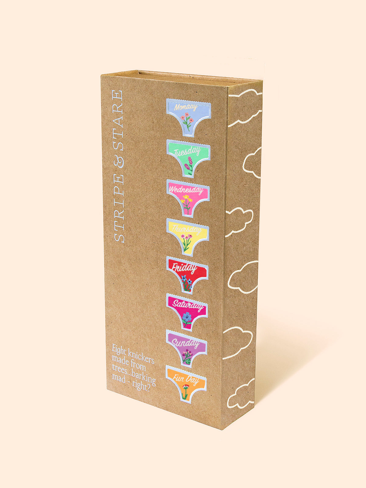 Thong Eight Pack - Days of the Week