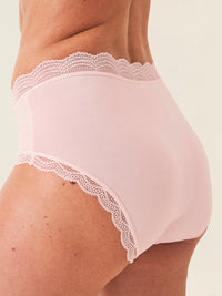High Rise Knicker - Pink-a-Boo Stripe & Stare®