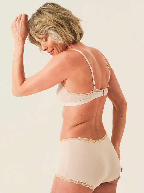 Crossover Bra - Sand Stripe & Stare