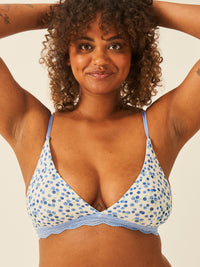 Emily English X S&S Triangle Lace Bra - Blueberry Charming Garment Enterprises Co