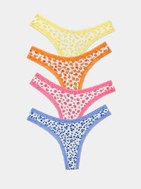 Emily English X S&S Thong Four Pack - Fruit Smoothie Charming Garment Enterprises Co