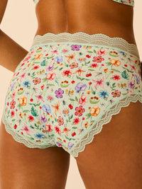 High Rise Knicker Four Pack - Ethereal Wildflowers