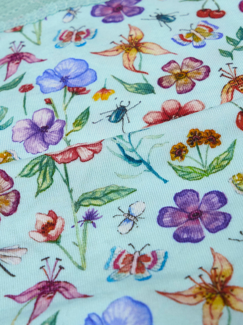 Long Pyjama Set - Ethereal Wildflowers