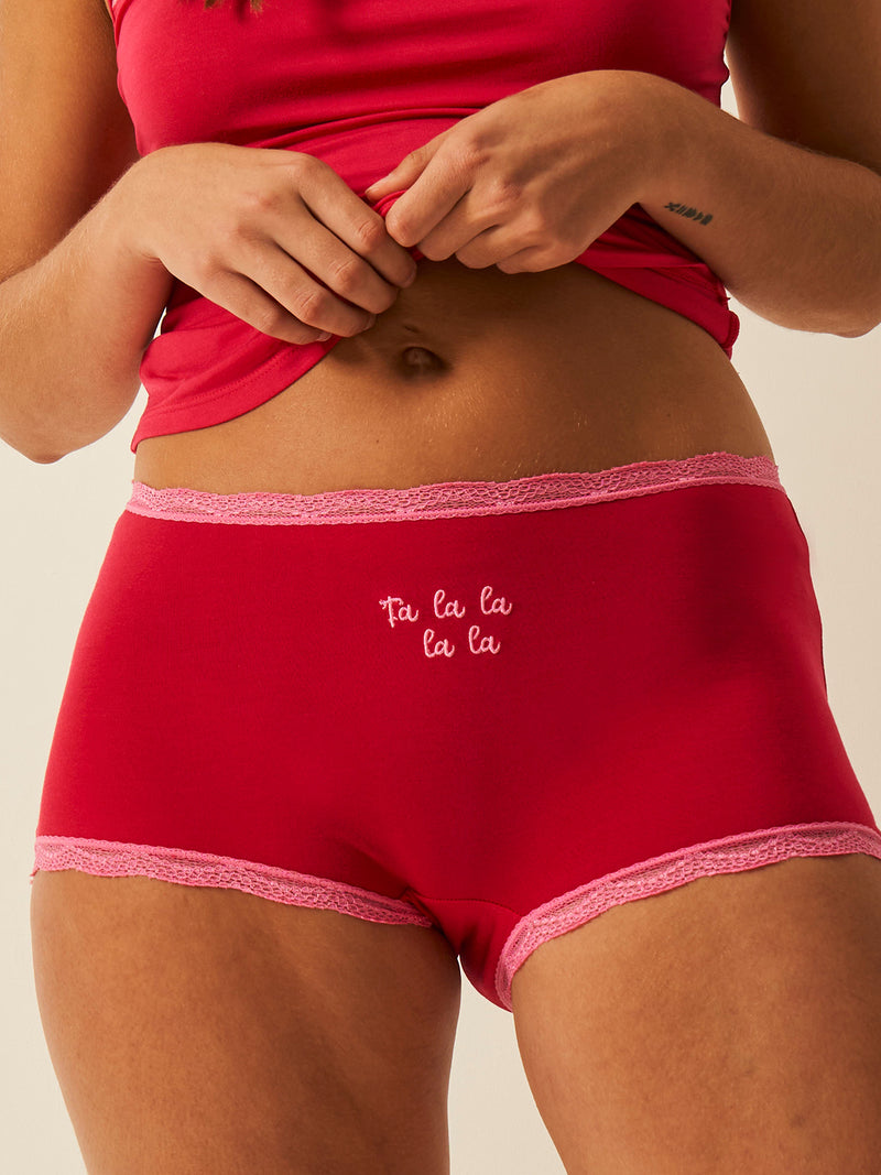 Hipster Knicker - Falalala Embroidery Charming Garment Enterprises Co