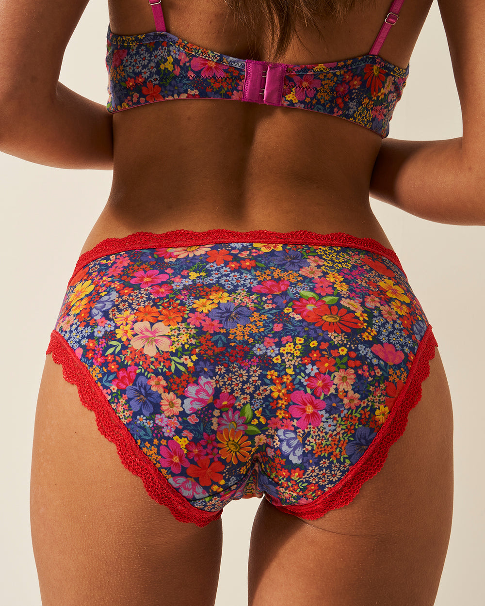 The Original Knicker Four Pack - Full Bloom Stripe & Stare