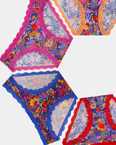 The Original Knicker Four Pack - Full Bloom