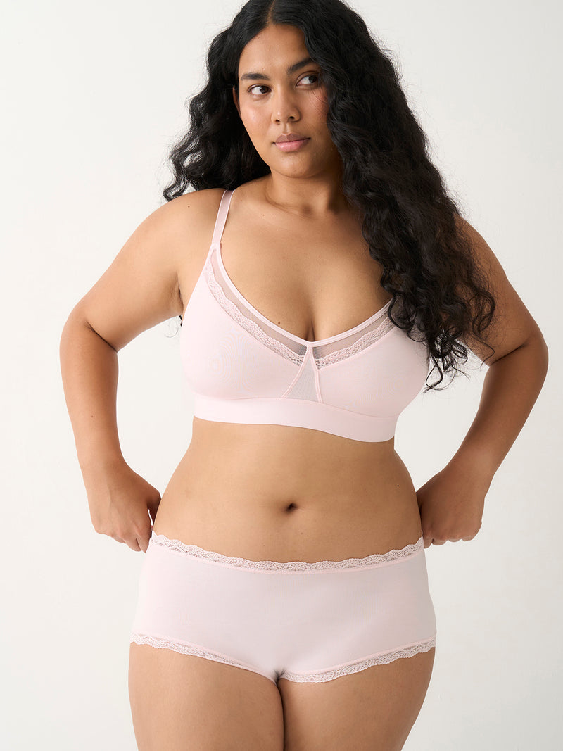 Shortie Knicker - Pink-a-Boo