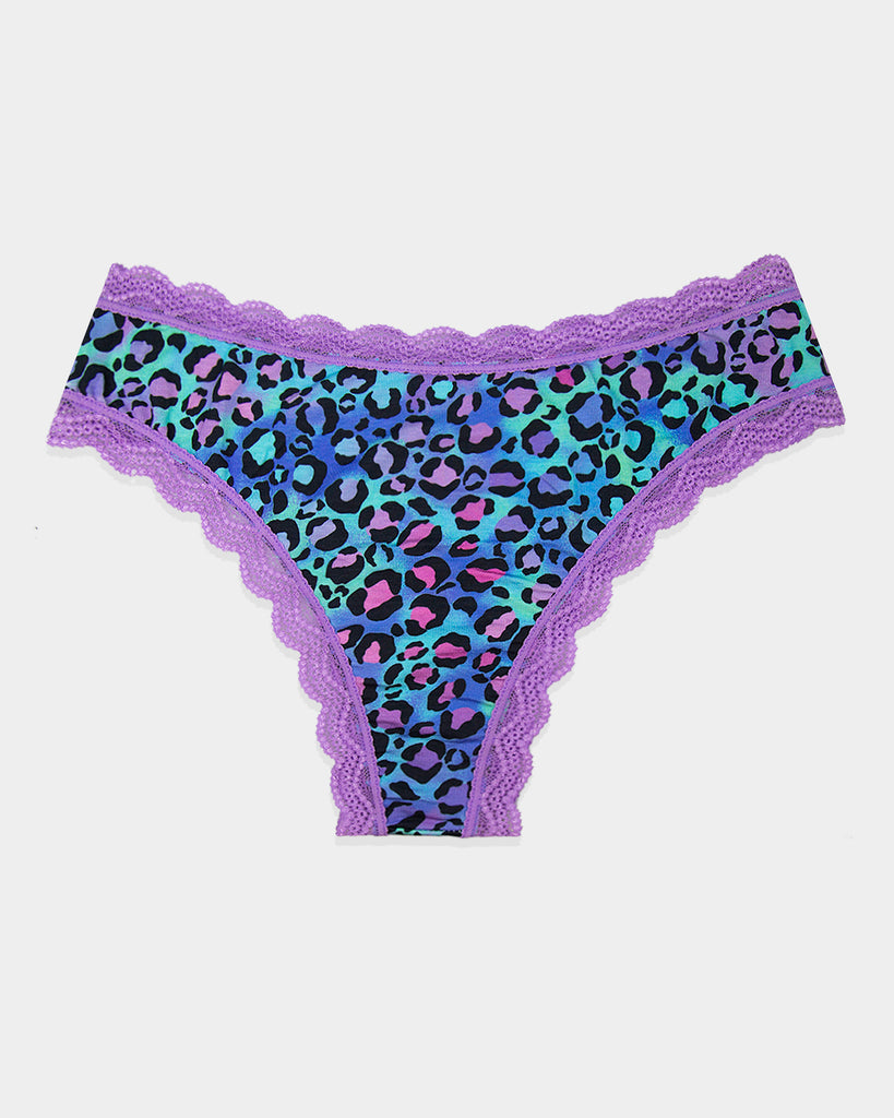 High Rise Knicker - Galaxy Leopard