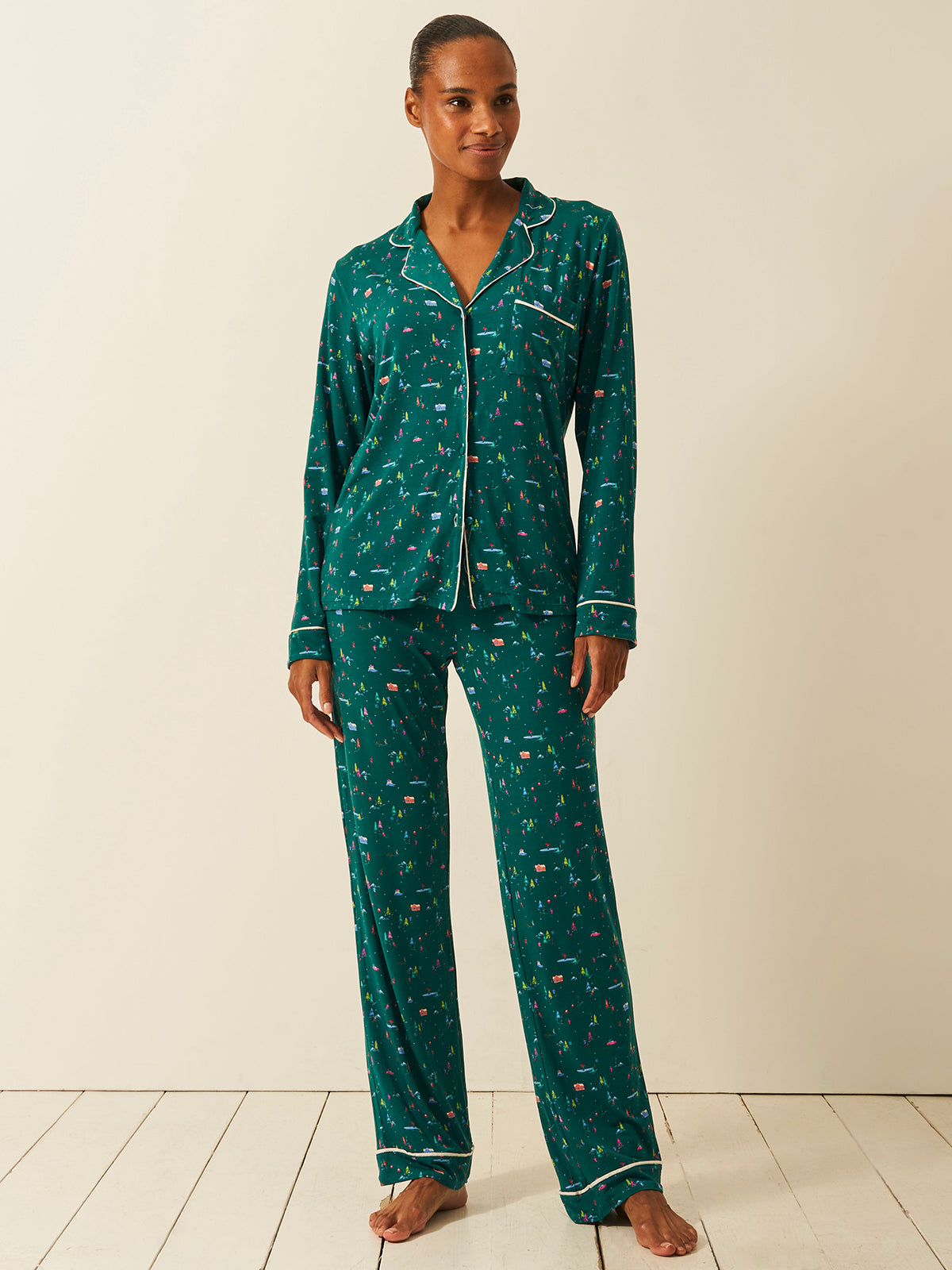 Long Pyjama Set - Gone Skiing