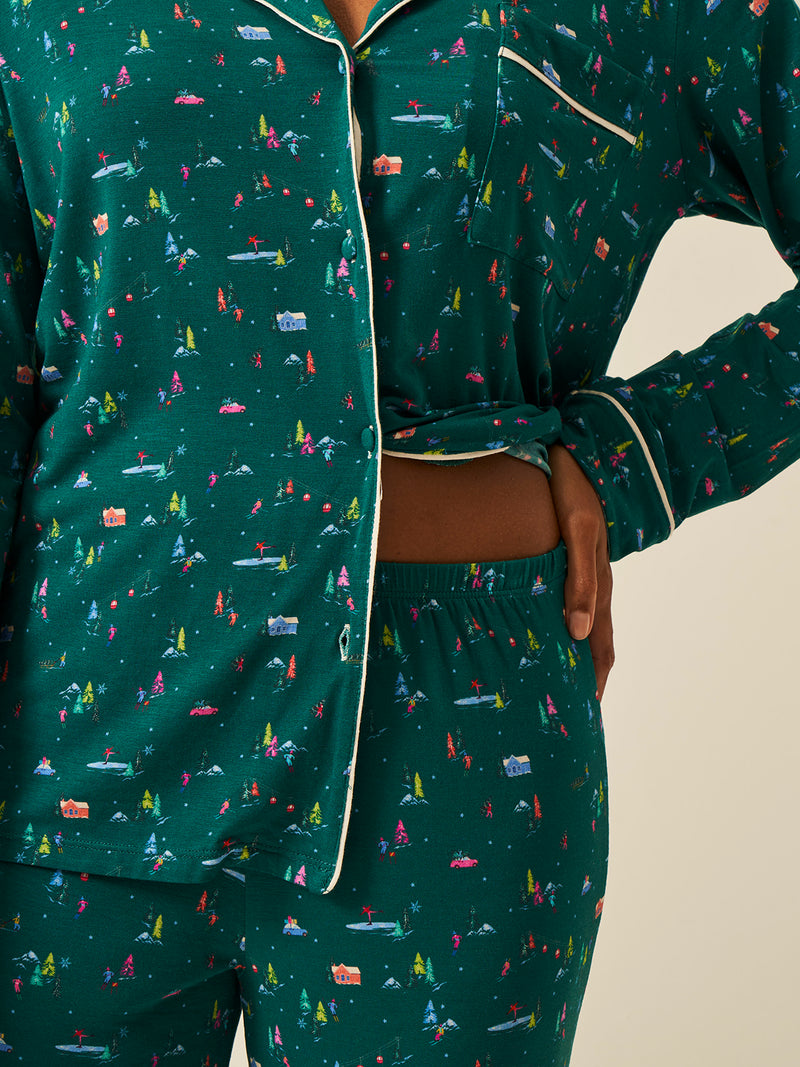 Long Pyjama Set - Gone Skiing