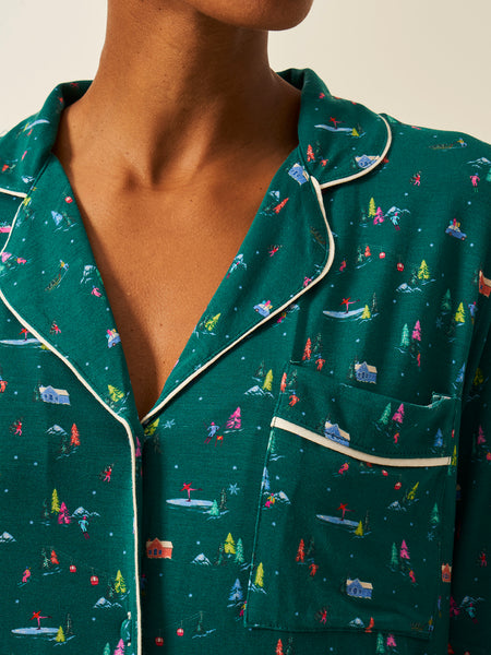 Long Pyjama Set - Gone Skiing