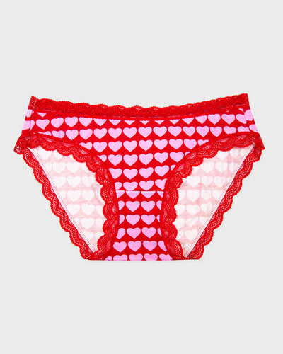 The Original Knicker - Heart & Soul Red Stripe & Stare