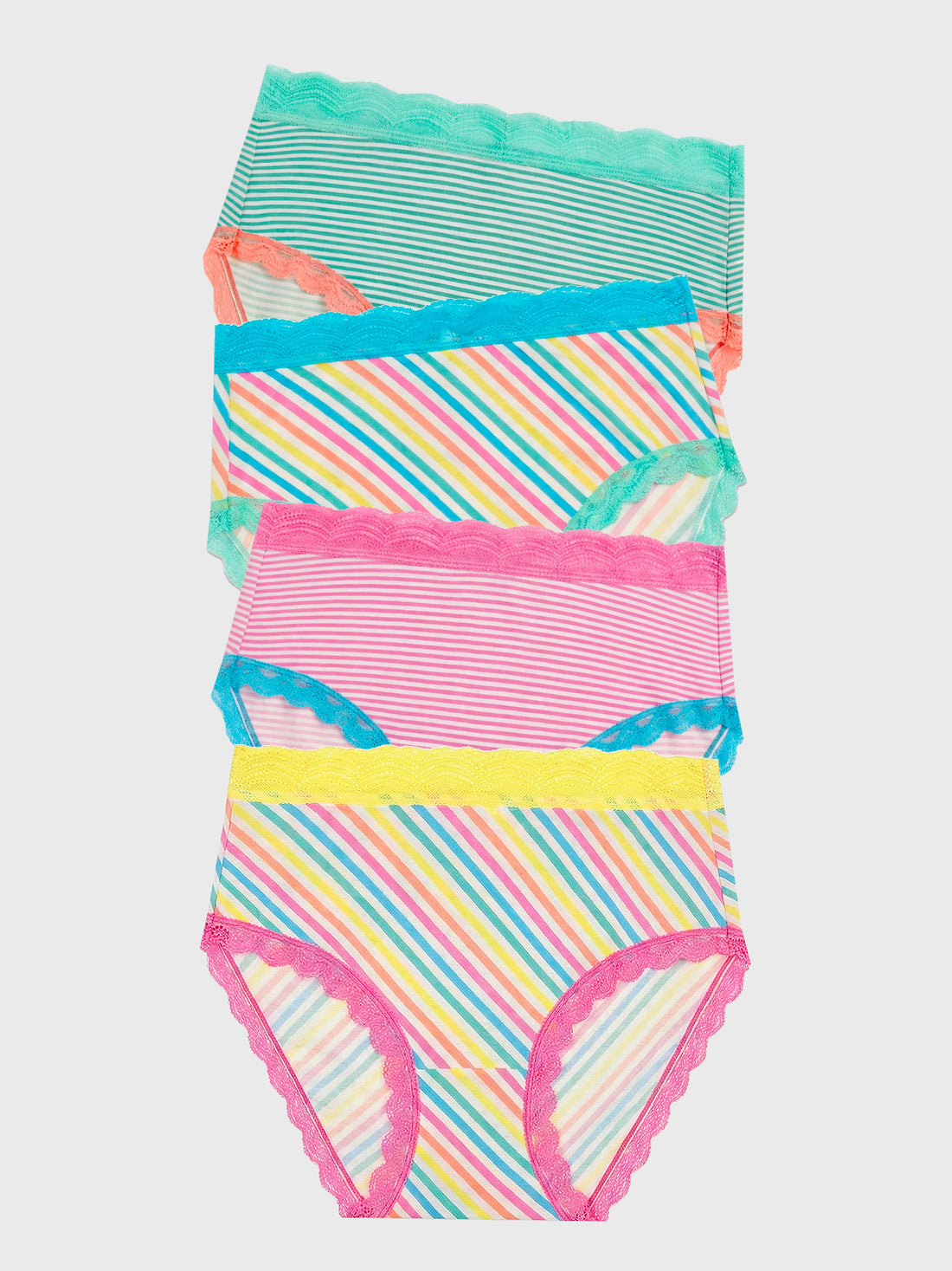 High Rise Knicker Four Pack - Roll With It