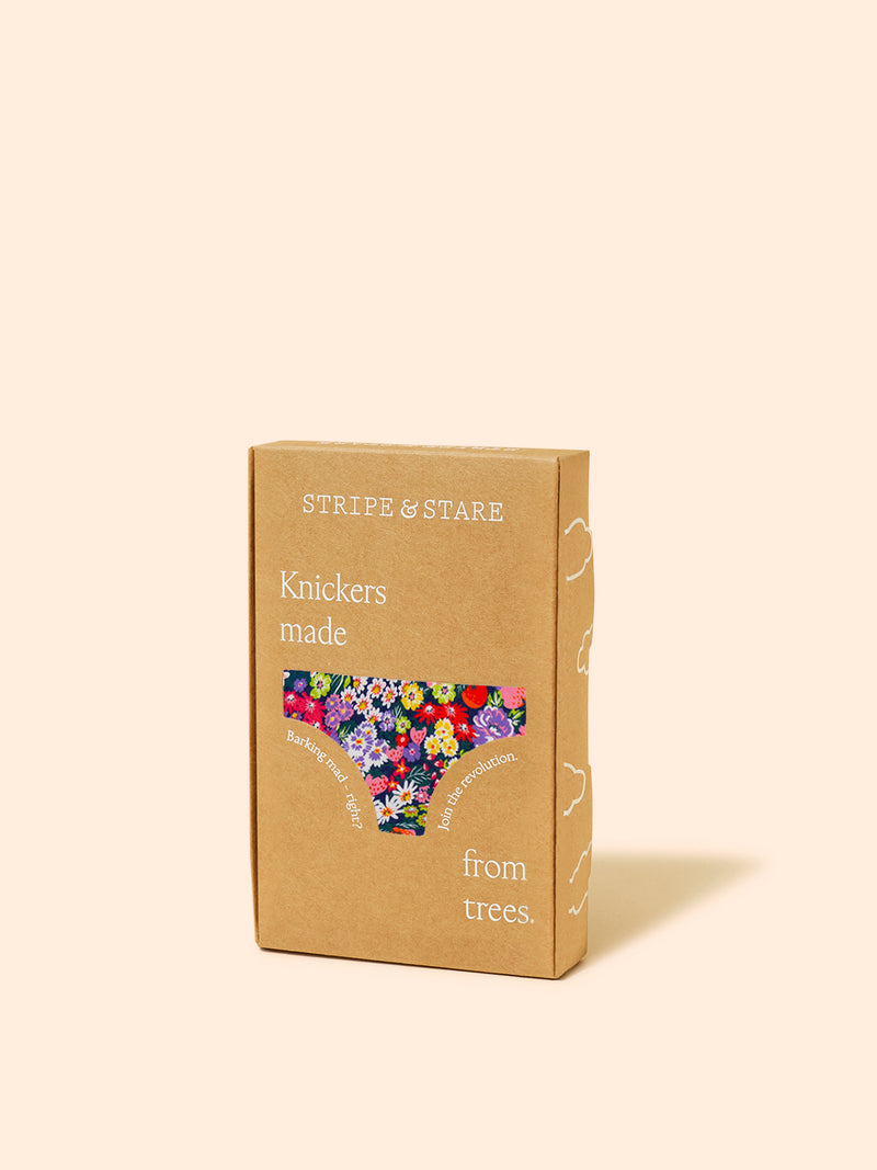 High Rise Knicker - Botanical Bloom