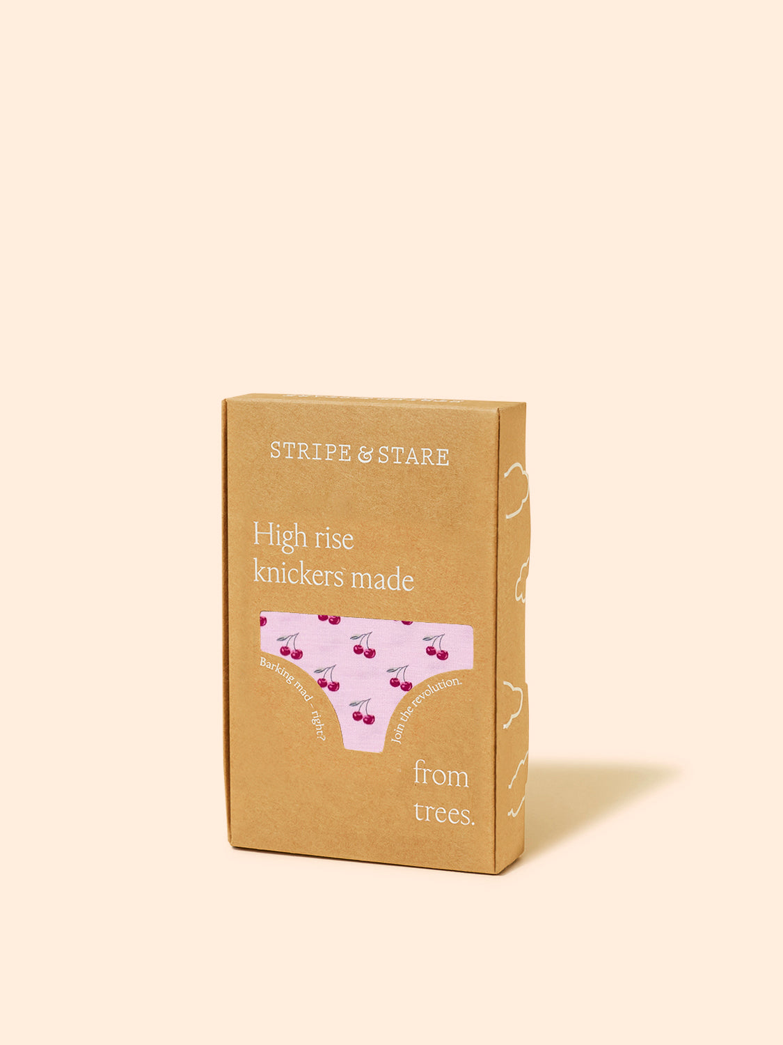High Rise Knicker - Cherry Baby