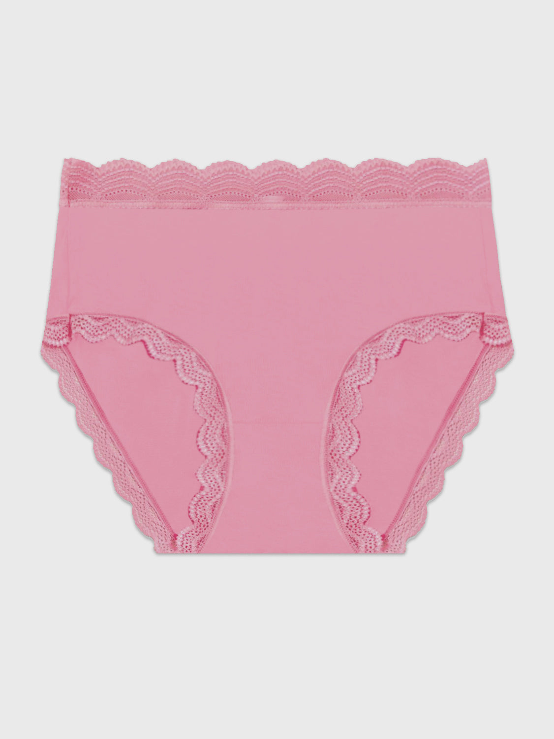 High Rise Knicker - Dusky Pink