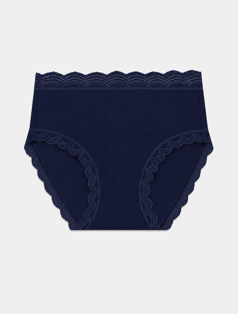 High Rise Knicker - Ocean