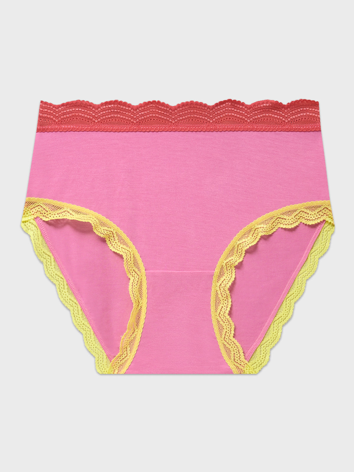 High Rise Knicker - Pink Lemonade