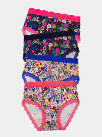 High Rise Knicker Four Pack - Boden x S&S Floral