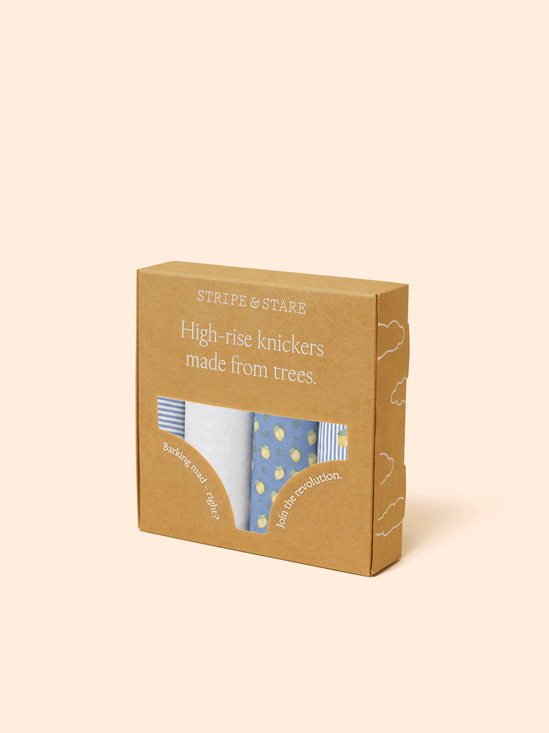High Rise Knicker Four Pack - Ciao Bella