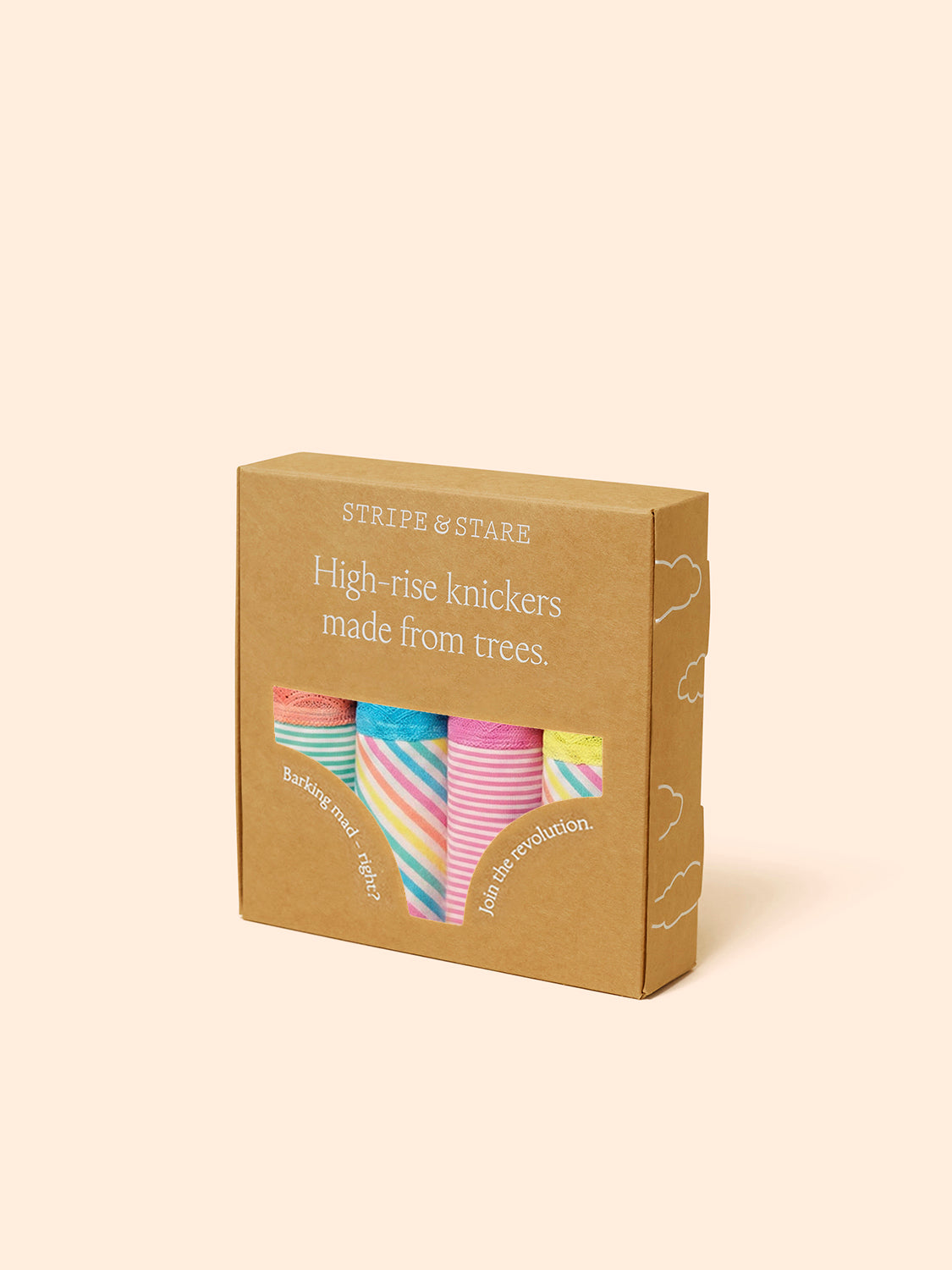 High Rise Knicker Four Pack - Roll With It