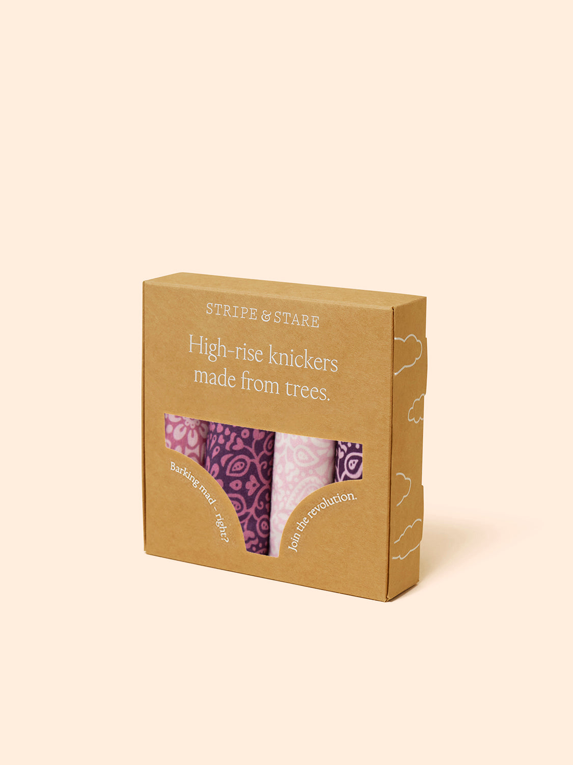 High Rise Knicker Four Pack - Arts Floral