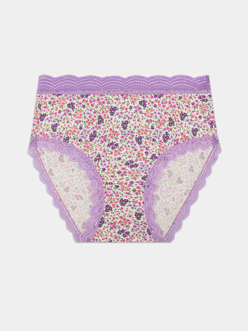 High Rise Knicker - Lavender Haze