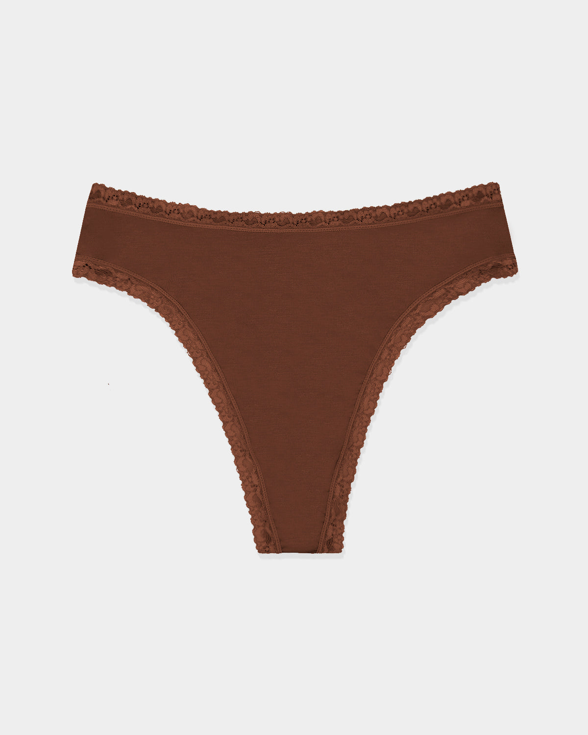 High Waisted Thong - Cocoa Charming Garment Enterprises Co