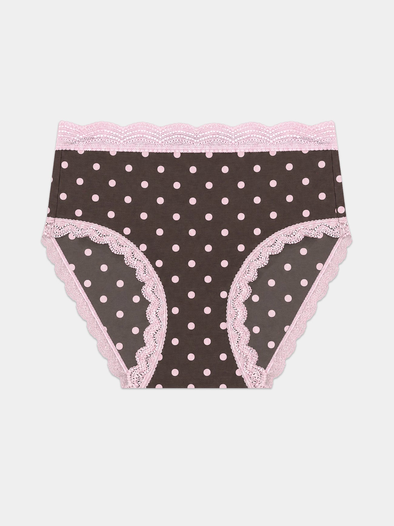 High Rise Knicker - Neapolitan Polkadot