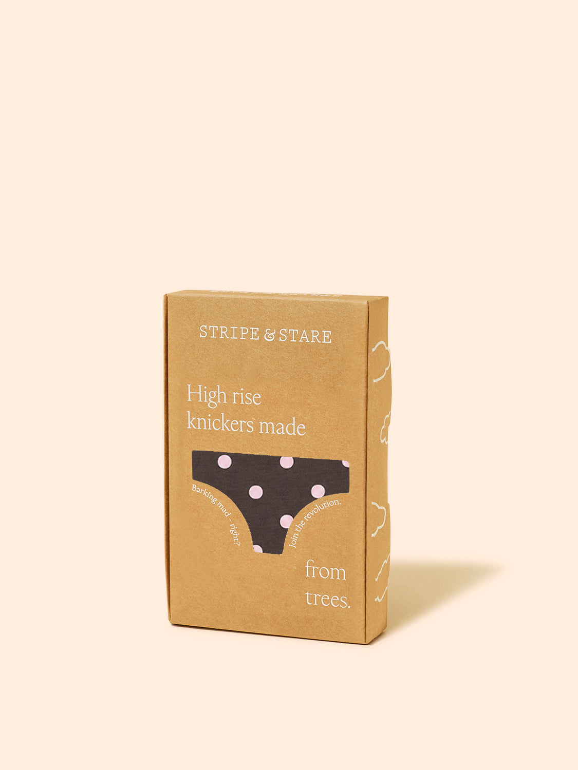 High Rise Knicker - Neapolitan Polkadot