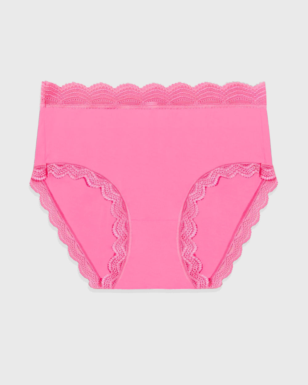 High Rise Knicker - Hot Pink | Sustainable TENCEL™ Underwear – Stripe ...