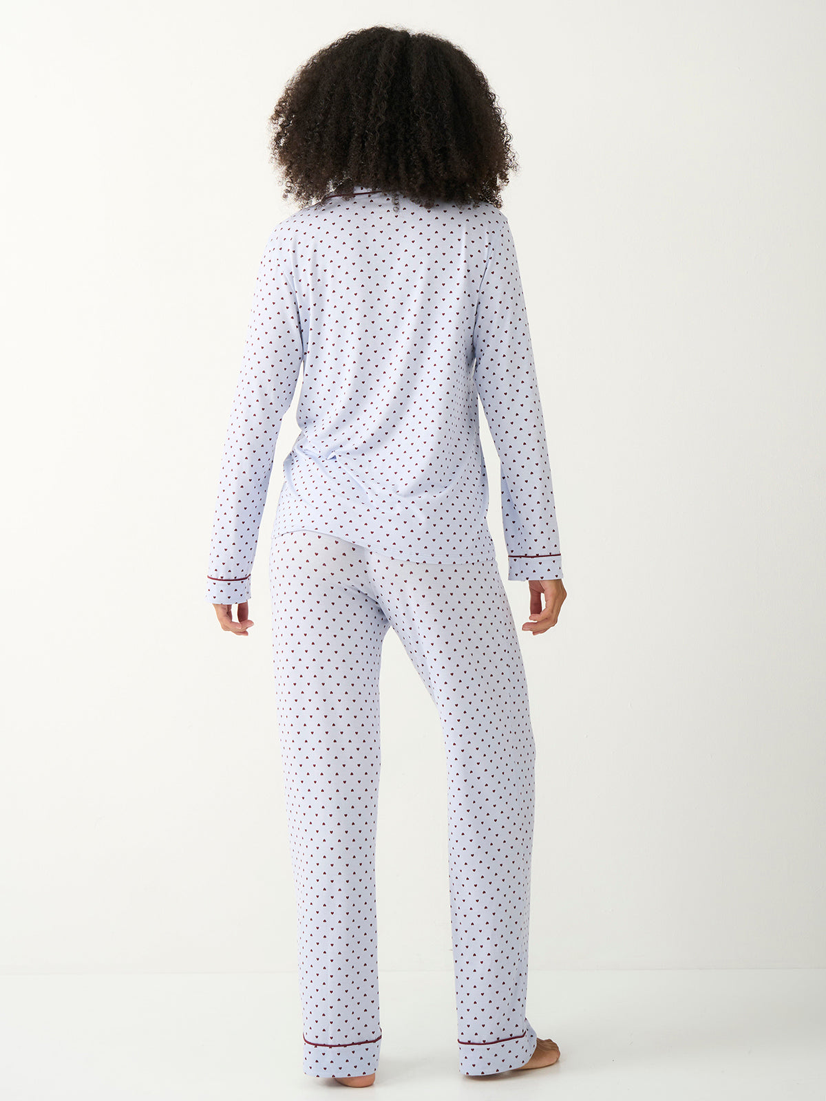 Long Pyjama Set - Icons Mini Heart