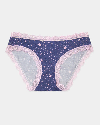 The Original Knicker - Indigo and Pirouette Stars Stripe & Stare