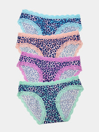 The Original Knicker Four Pack - Iridescent Leopards Charming Garment Enterprises Co