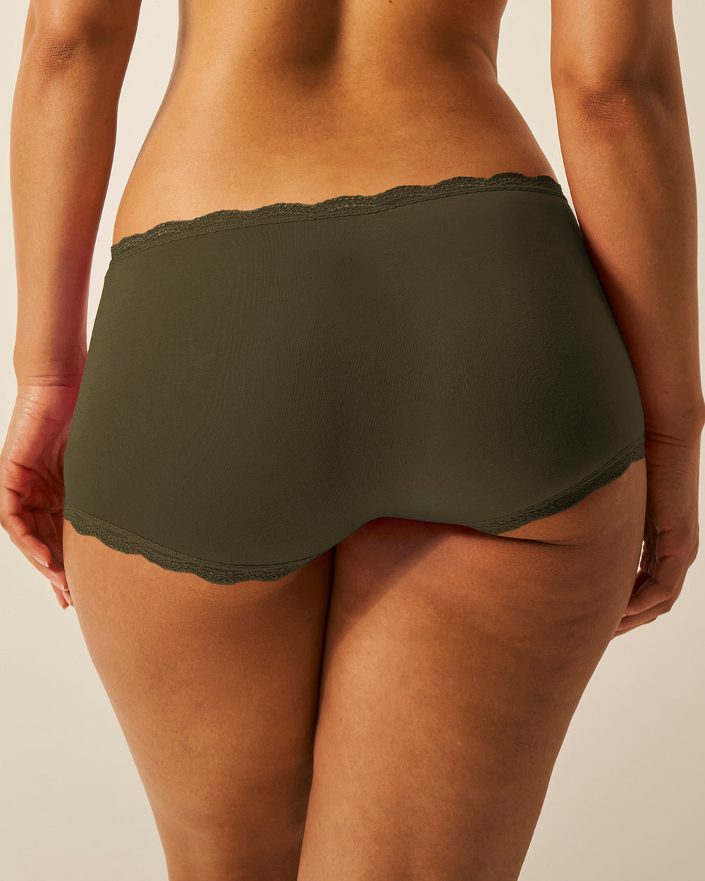 Hipster Knicker - Modern Khaki Stripe & Stare