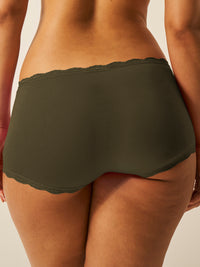 Hipster Knicker - Modern Khaki Stripe & Stare