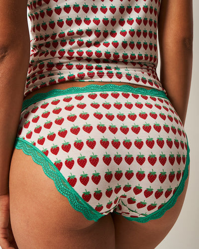 The Original Knicker Four Pack - Strawberry Dreams Stripe & Stare