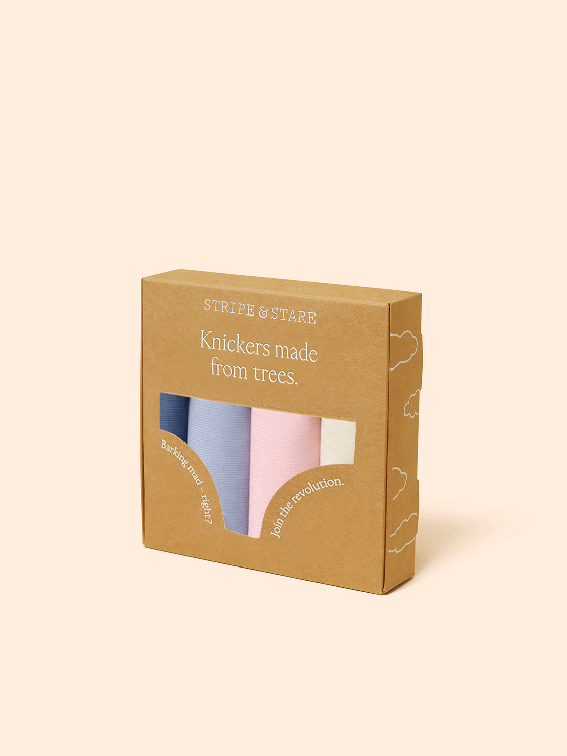 Mid Rise High Leg Knicker Four Pack - Icon Contrasts