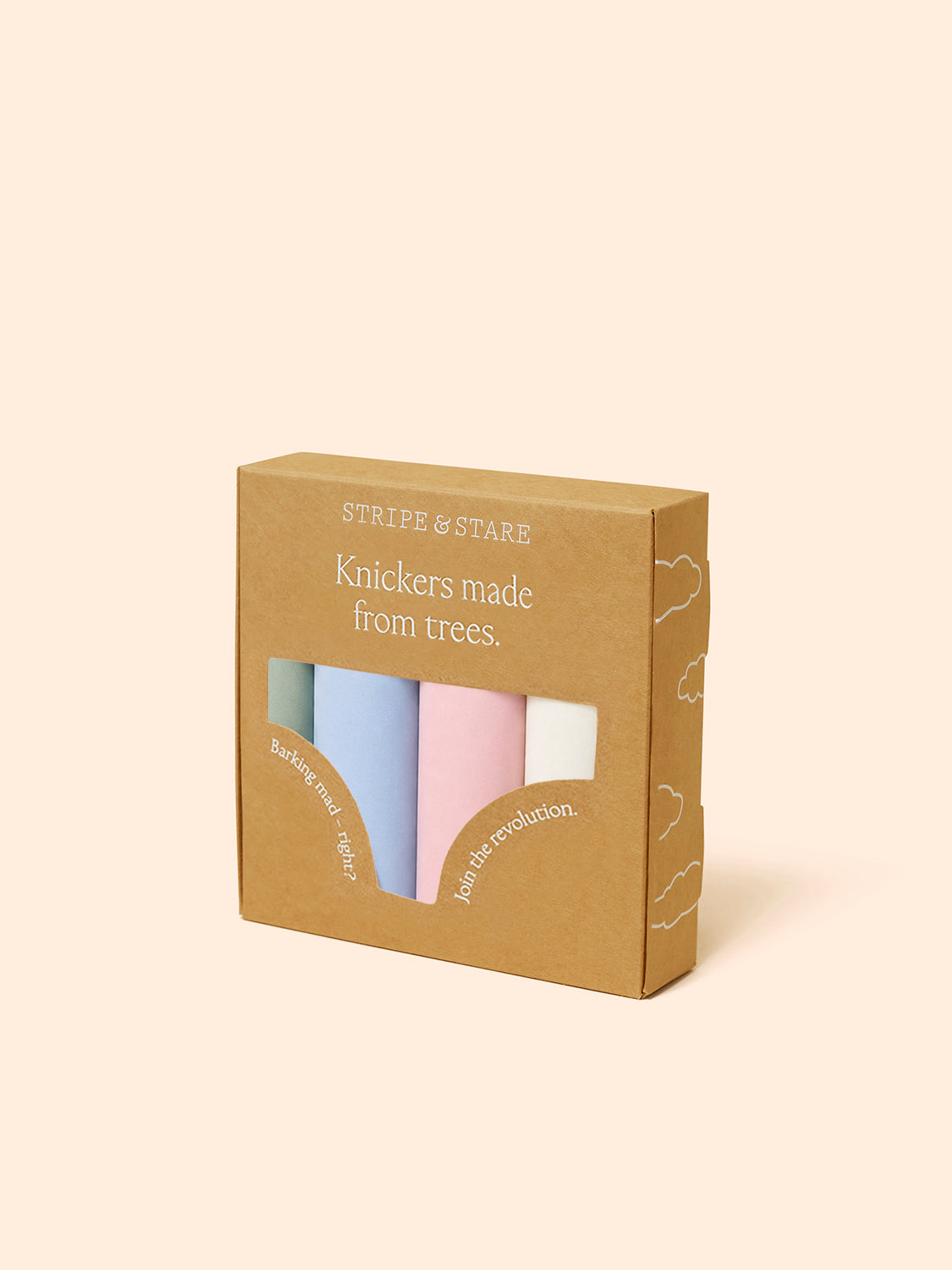 The Original Knicker Four Pack - Eucalyptus Pastels