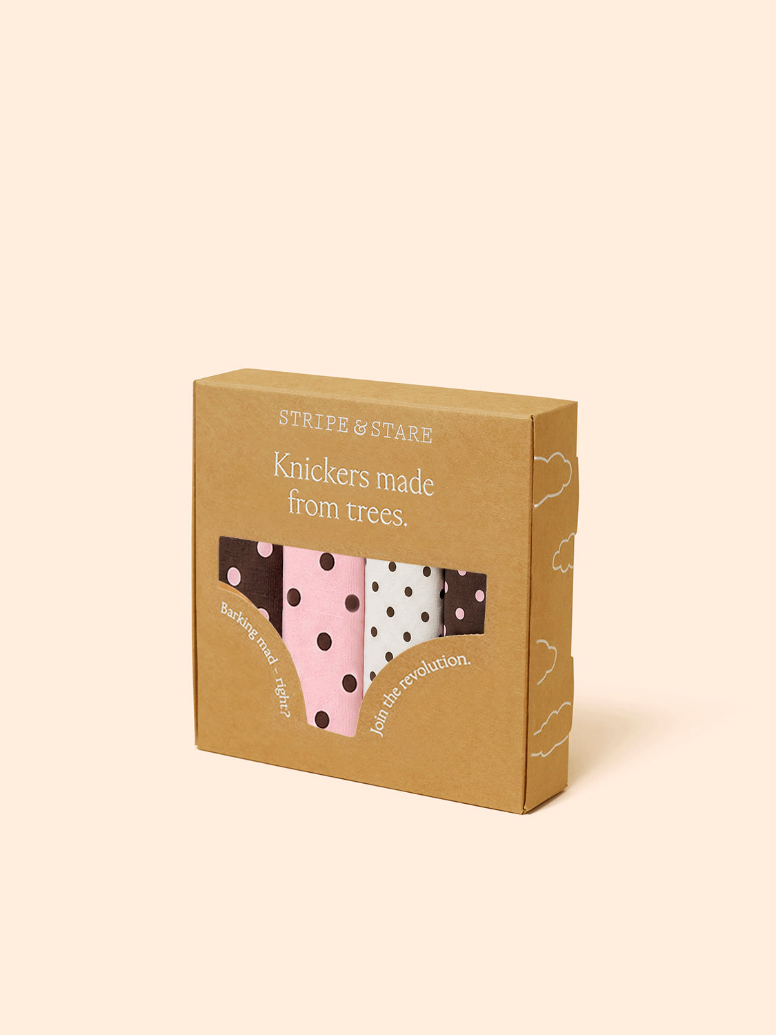 The Original Knicker Four Pack - Neapolitan Polkadot