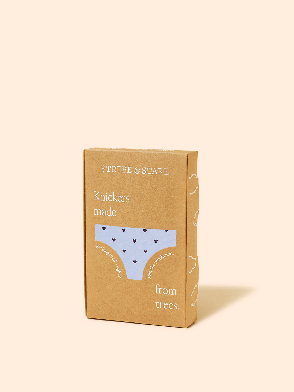 Mid Rise High Leg Knicker - Icons Mini Heart